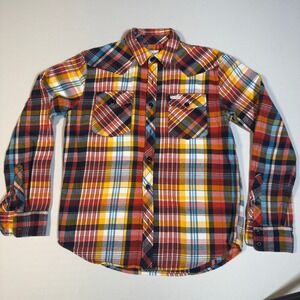 Topo Designs Mountain Shirt 100% Organic Cotton Midweight Twill‎ Flannel Size M